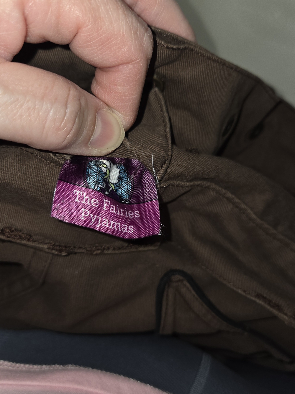 The Fairies Pyjamas Brown Utility Pants - Picture 6 of 9